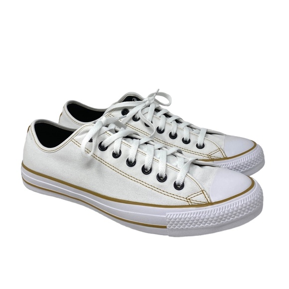 Converse Ctas Low Skate White Canvas For Men Sneakers Casual Custom 168958C-WWWG - Picture 2 of 9